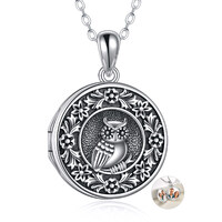 Sterling Silver Owl Tree of Life Necklace Owl Pendant Jewelry Gifts for Women