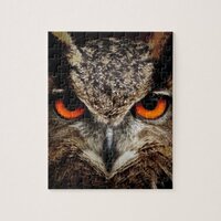 Ferocious Owl Jigsaw Puzzle