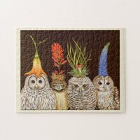 Little Owls on Big Hat Night puzzle