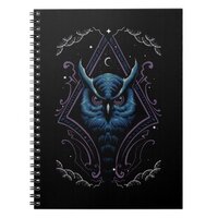Spiritual Owl Moon Birdwatching Notebook