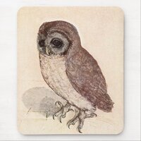 The Little Owl | Albrecht Dürer Mouse Pad