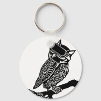 VR Owl Keychain