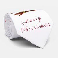 Cute Owl Christmas Neck Tie