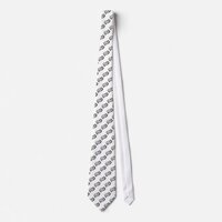 Owl Symbol Black Neck Tie