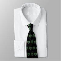 Saint Patrick's Owl Neck Tie