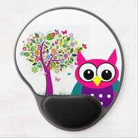 Cute Owl Gel Mousepad