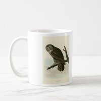 Great Cinereous Owl from Audubon Birds of America Coffee Mug