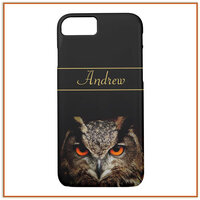 Fierce Owl  iPhone 8/7 Case