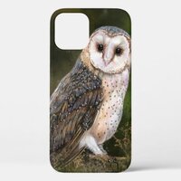 Western Barn Owl iPhone 12 Pro Case
