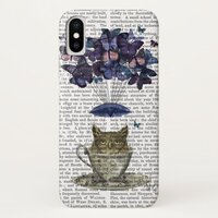 Owl In Teacup iPhone X Case