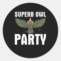Superb Owl Party What We Do in the Shadows Classic Classic Round Sticker