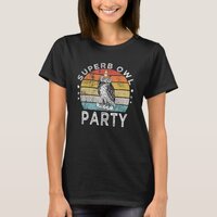 Retro Superb Owl Party What Do In The Shadows Foot T-Shirt