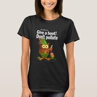 Woodsy Owl Retro Give A Hoot Dont T-Shirt