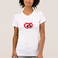 Red Owl T-Shirt - Ladies Fitted - Vintage