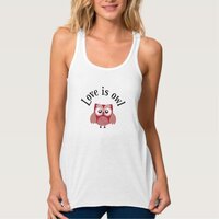 Débardeur collection "Love is owl" Tank Top