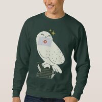 Hedwig With Letter Whimsical Drawing Sweatshirt
