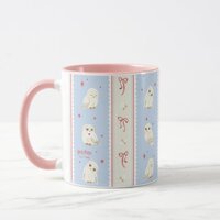 Hedwig Owl Post Stripe Pattern Mug