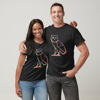 Ovo Watercolor Owl T-Shirt