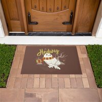 Hedwig Whimsical Forest Drawing Doormat