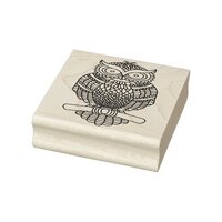 Owl - Rubber Stamp