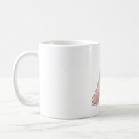 Barn Owl watercolor bird species bird art illustra Coffee Mug