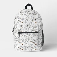 Harry Potter | Hedwig Pattern - Baby Shower Printed Backpack