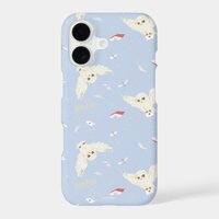 Hedwig Owl Post Letters and Books Pattern iPhone 17 Case
