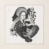 Lady and Night Owl Scarf