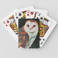 Barn Owl Playing Cards