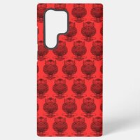 Owl (red) - Samsung Case