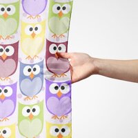 Cute Owls, Owl Pattern, Baby Owls, Colorful Owls Scarf