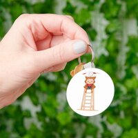 Owl Lifeguard Keychain