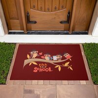 Cute Owls Back to School Graduation  Doormat