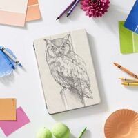 Owl Portrait - Sketch iPad Pro Cover