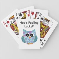 Owl Themed Playing Cards