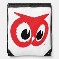 Red Owl Grocery Store Drawstring Backpack
