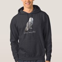 Snowy Owl Hooded Sweatshirt