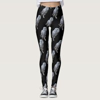 Great Gray Owl Leggings
