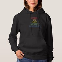 Owl Is My Spirit Animal retro 70s vintage Hoodie