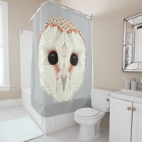 Barn Owl Shower Curtain