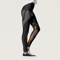 Whimsical Boho Owl & Tropical Monstera Leaf Leggings