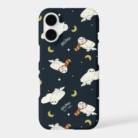 Hedwig Nighttime Moonlight Pattern iPhone 17 Case