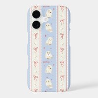 Hedwig Owl Post Stripe Pattern iPhone 17 Case