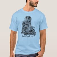 Lily the OwlWatch Owl - Apr 10, 2023 (light color) T-Shirt