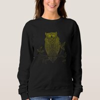 Wise Bird Forest Owl Sweatshirt