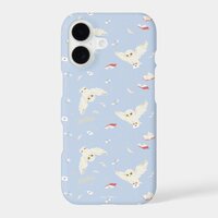 Hedwig Owl Post Letters and Books Pattern iPhone 17 Case