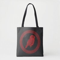 Antique Style Ancient Greek Owl Tote Bag