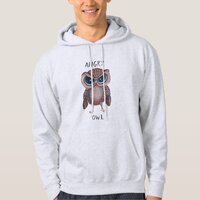 Angry Owl Hoodie
