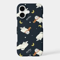Hedwig Nighttime Moonlight Pattern iPhone 17 Case