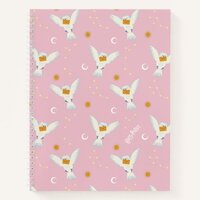 Hedwig Pink Solstice Pattern Notebook